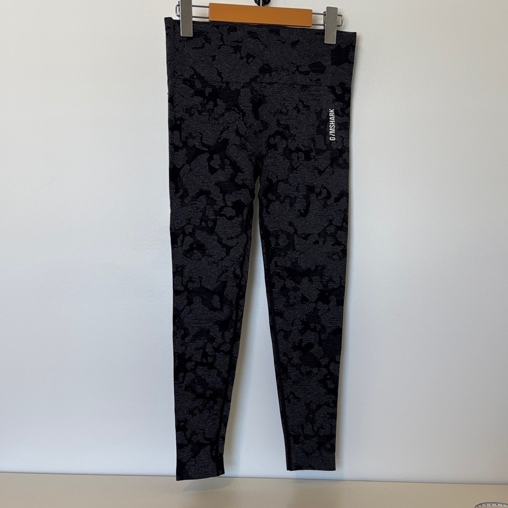 Gymshark Black Patterned Leggings